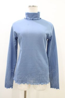 画像1: COUPE LE COEUR / トリコットタートルネックプルオーバー Free BLUE H-26-03-22-1051-GO-TO-NS-ZH