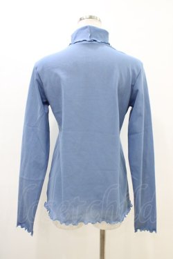 画像2: COUPE LE COEUR / トリコットタートルネックプルオーバー Free BLUE H-26-03-22-1051-GO-TO-NS-ZH