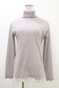 画像1: COUPE LE COEUR / トリコットタートルネックプルオーバー Free LAVENDERGY H-26-03-22-1052-GO-TO-NS-ZH
