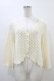 画像1: an another angelus / クロシェ編みカーディガン Free OFFWHITE H-26-03-22-1056-CA-TO-NS-ZH (1)