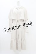 axes femme / ケープ付インバネス風コート Free 生成り H-26-03-22-1057-AX-CO-NS-ZH