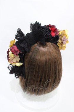 画像2: Hoshibako Works / 繁花集カチューシャ  ブラック H-26-03-22-1001-LO-AC-NS-ZH