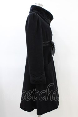 画像3: ALICE and the PIRATES / メルティーファーコート Free ブラック H-26-03-22-1009-PA-CO-NS-ZH