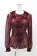 画像1: metamorphose / スクエアあきシャーリング長袖ブラウス Free ワイン H-26-03-22-1010-ME-BL-NS-ZH (1)