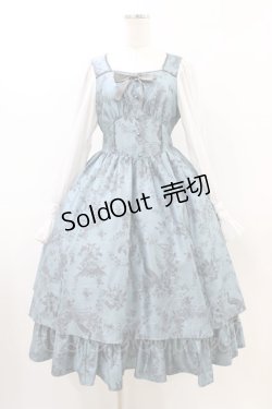 画像1: Victorian maiden / Wunder gardenビスチェドレス Free ピーコック H-26-03-22-1012-CL-OP-NS-ZH