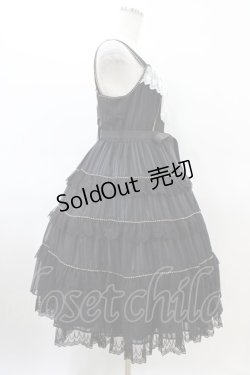 画像3: Angelic Pretty / Nostalgic Ladyジャンパースカート Free ブラック H-26-03-22-1015-AP-OP-NS-ZH