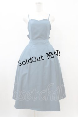 画像1: an another angelus / バックカッティングキャミワンピース Free BLUE GREEN H-26-03-22-1020-CA-OP-NS-ZH