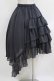 画像3: Sheglit / アシンメトリーフリルスカート M グレー H-26-03-22-005-EL-PA-KB-ZH (3)