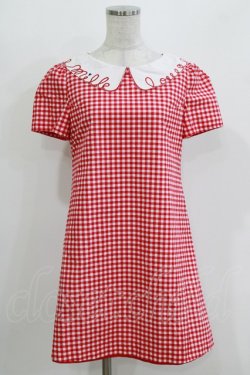 画像1: MILK / LOVEワンピース  レッド H-26-03-22-048-ML-OP-KB-ZH