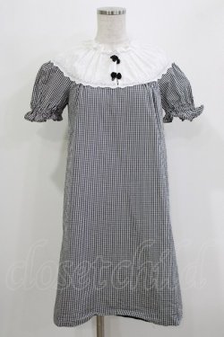 画像1: MILK / シャングリ・ラドレス  ブラックギンガム H-26-03-22-049-ML-OP-KB-ZH