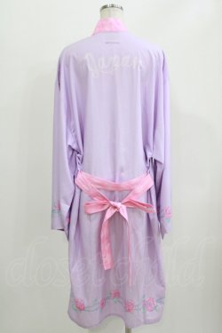 画像3: LISTEN FLAVOR / ゴシックローズキモノガウン  ラベンダー H-26-03-22-050-PU-TO-KB-ZH