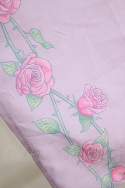 画像4: LISTEN FLAVOR / ゴシックローズキモノガウン  ラベンダー H-26-03-22-050-PU-TO-KB-ZH