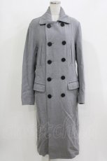 画像1: HYSTERIC GLAMOUR / ウールロングコート M グレー H-26-03-22-054-PU-CO-AK-ZTC061 (1)