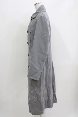 画像2: HYSTERIC GLAMOUR / ウールロングコート M グレー H-26-03-22-054-PU-CO-AK-ZH