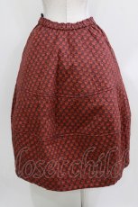 画像3: Jane Marple Dans Le Salon / Tudor tulip matelasse skirt  ネイビー H-26-03-22-006-JM-SK-KB-ZH (3)