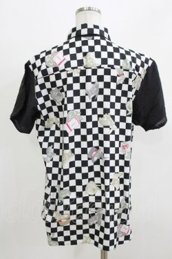 画像2: MILKBOY /OCK BUNNY SHIRTS  白×黒 H-26-03-22-055-MB-BL-AK-ZH