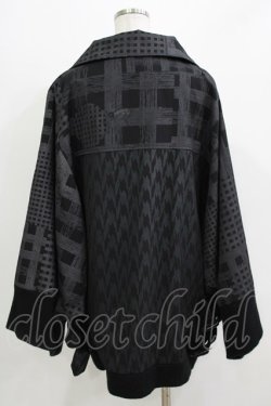 画像3: Sixh / 切替ライダースジャケット  黒 H-26-03-22-056-HN-JA-AK-ZH