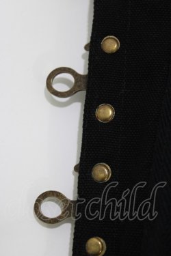 画像4: abilletage / 迷彩柄切替ミニコルセット　 3 黒 H-26-03-22-057-GO-ZA-KB-ZH