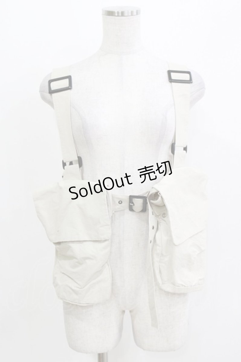 画像1: Candy Stripper / W POCKET BELTED VEST  ベージュ H-26-03-22-058-PU-TO-KB-ZH (1)