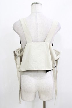 画像2: Candy Stripper / W POCKET BELTED VEST  ベージュ H-26-03-22-058-PU-TO-KB-ZH