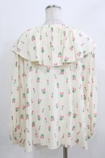 画像3: Candy Stripper / CHULIP VOLUME COLLARブラウス F アイボリー H-26-03-22-061-PU-BL-KB-ZH (3)