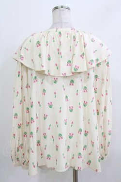 画像3: Candy Stripper / CHULIP VOLUME COLLARブラウス F アイボリー H-26-03-22-061-PU-BL-KB-ZH