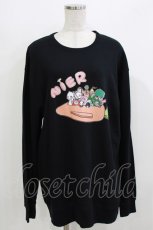 画像1: NieR Clothing / プリントSWEAT  2XL 黒 H-26-03-22-062-PU-TO-KB-ZH (1)