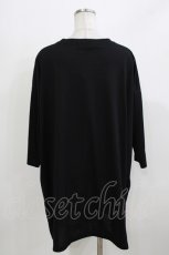画像3: HELL CAT PUNKS / HORROR NIGHT七分袖ビッグTシャツ F 黒 H-26-03-22-063-PU-TO-KB-ZH (3)