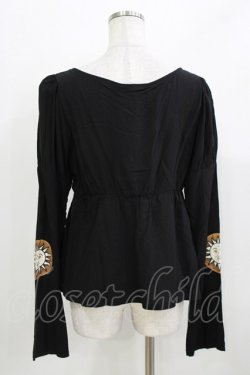 画像3: KILL STAR / EVIL'S HARVEST TOP L 黒 H-26-03-22-065-SL-TO-KB-ZH