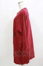 画像2: NieR Clothing / COTTON LONG CUTSEW XL エンジ H-26-03-22-066-PU-TO-KB-ZH (2)