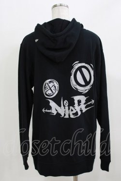 画像3: NieR Clothing / プリントプルパーカー XL 黒 H-26-03-22-070-PU-TO-KB-ZH