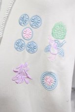 画像4: LISTEN FLAVOR / 麻雀パイ袖切替パーカー  ライトブルー×ホワイト H-26-03-22-071-PU-TO-KB-ZH (4)