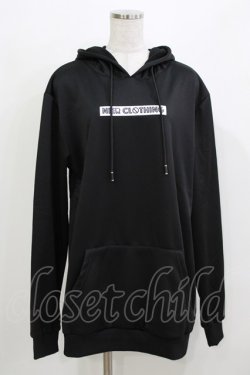 画像1: NieR Clothing / プリントプルパーカー F 黒 H-26-03-22-072-PU-TO-KB-ZH