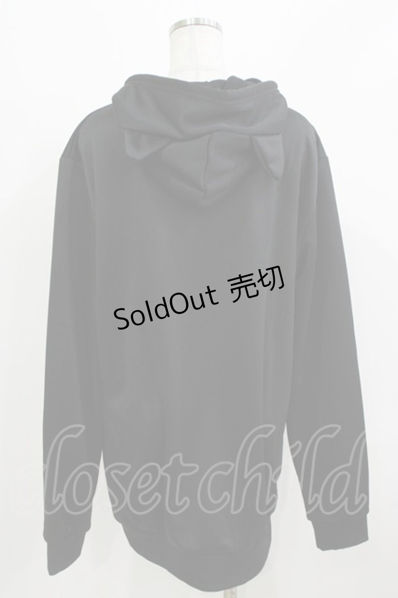 画像3: NieR Clothing / プリントプルパーカー F 黒 H-26-03-22-072-PU-TO-KB-ZT674 (3)