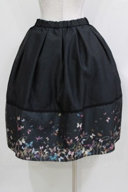 画像3: abilletage / バタフライタックスカート  ブラック H-26-03-22-001-GO-SK-KB-ZH