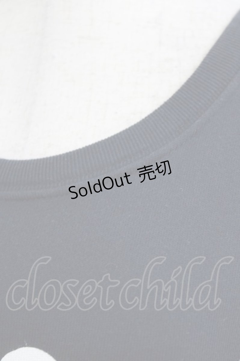 画像3: NieR Clothing / プリントLONG CUTSEW  ネイビー H-26-03-22-077-PU-TO-KB-ZH (3)