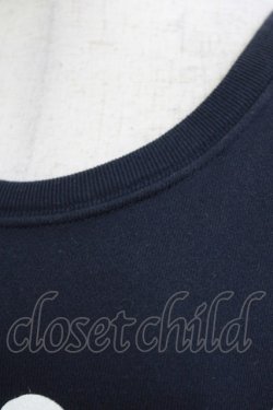 画像3: NieR Clothing / プリントLONG CUTSEW  ネイビー H-26-03-22-077-PU-TO-KB-ZH