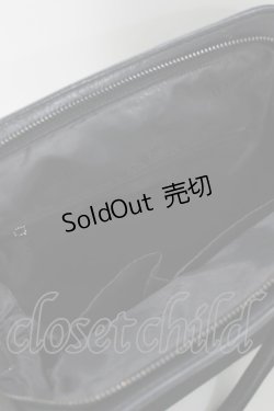 画像4: KILL STAR / ベルベットハンドバッグ  黒 H-26-03-22-079-SL-BG-AK-ZH