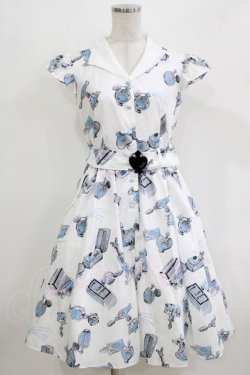 画像1: MILK / トワレドレス  ホワイトベース H-26-03-22-011-ML-OP-KB-ZH