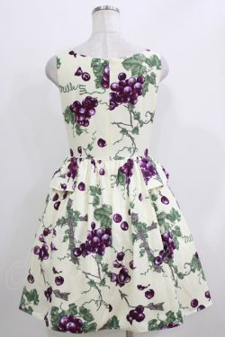 画像3: MILK / ぶどうの神話ドレス  オフ H-26-03-22-012-ML-OP-KB-ZH