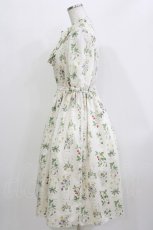 画像2: Melody BasKet / 植物図鑑ボウタイワンピース M アイボリー H-26-03-22-013-LO-OP-KB-ZH (2)