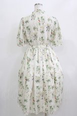画像3: Melody BasKet / 植物図鑑ボウタイワンピース M アイボリー H-26-03-22-013-LO-OP-KB-ZH (3)