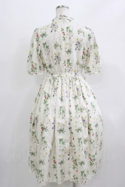 画像3: Melody BasKet / 植物図鑑ボウタイワンピース M アイボリー H-26-03-22-013-LO-OP-KB-ZH