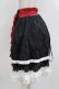 画像2: ATELIER PIERROT / Hidden Love in Requiem レクイエムに秘める愛スカート  黒×赤 H-26-03-22-018-EL-SK-AK-ZH (2)