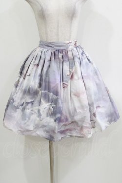 画像1: MILK / fantasticスカート  スモーキーSKY H-26-03-22-019-ML-SK-KB-ZH