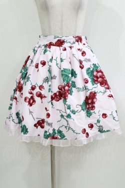 画像1: MILK / ぶどうの神話スカート  ベビーピンク H-26-03-22-021-ML-SK-KB-ZH