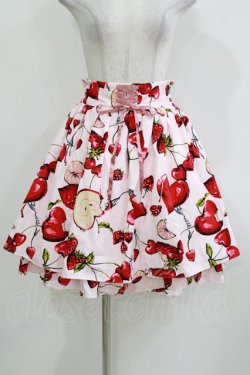 画像1: MILK / ラブベリースカート  ベビーピンク H-26-03-22-022-ML-SK-KB-ZH