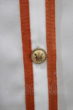 画像4: Amavel / Message Stripeクロスタイシャツブラウス Free オフ/オレンジ H-26-03-23-029-CA-BL-NS-ZH