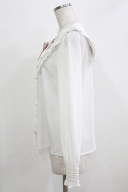 画像2: Amavel / 喫茶アマベルのランチセットブラウス Free オフ/ピンク H-26-03-23-030-CA-BL-NS-ZH