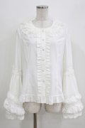 幽三巷（海外ロリータブランド） / 姫袖ブラウス 2XL 白 H-26-03-23-034-PU-BL-NS-ZH